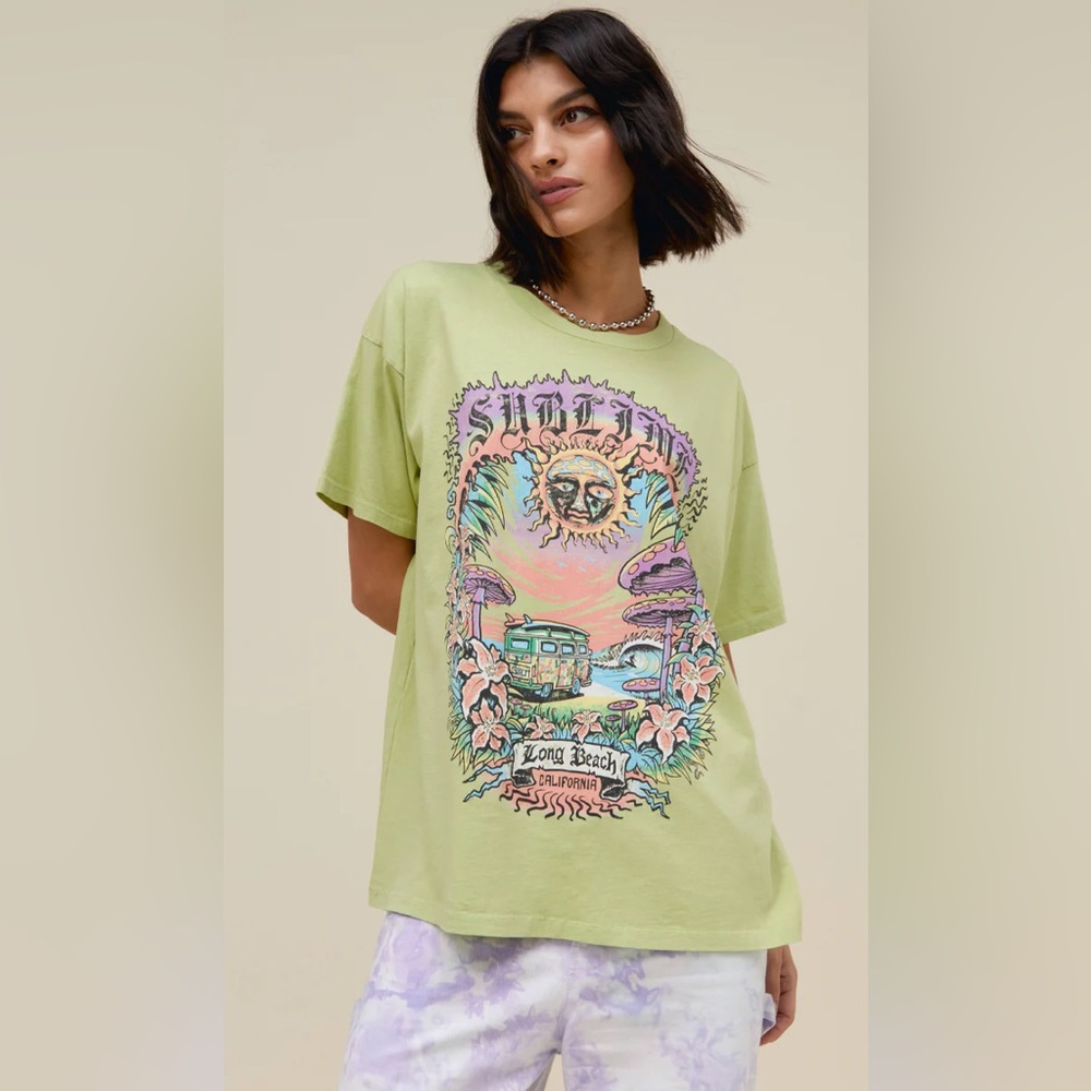 NWOT Daydreamer x Sublime LBC Graphic Tee- One Size